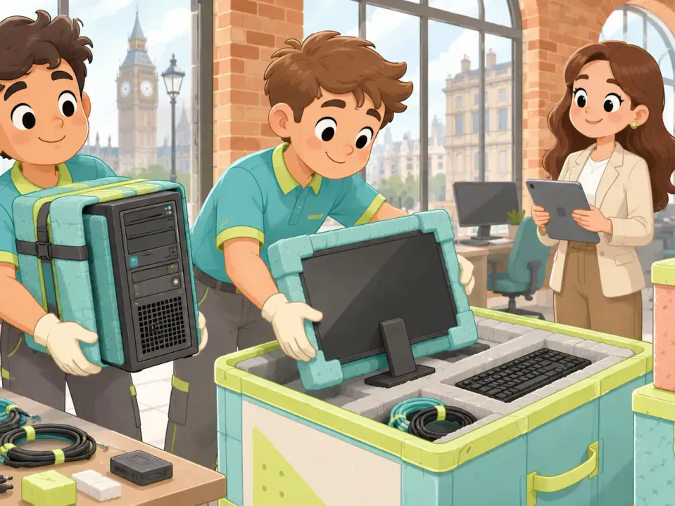 Alpha Movers IT server relocation London