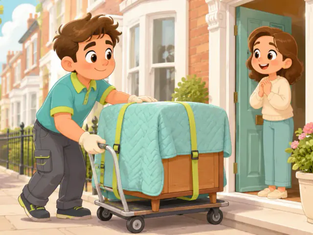 Single item furniture transport across London
